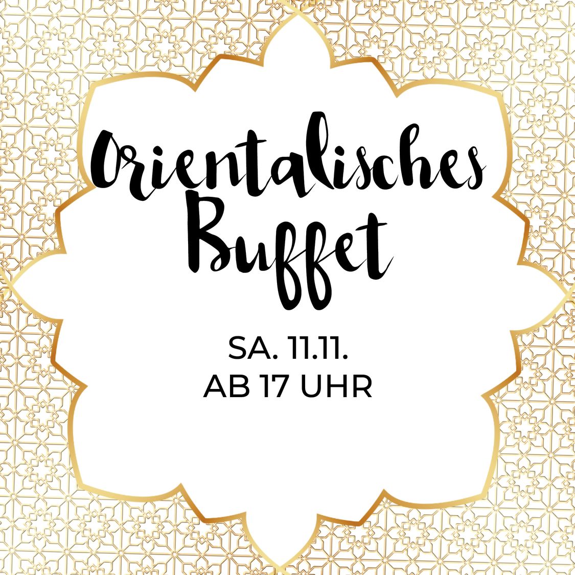 Orientalisches Buffet