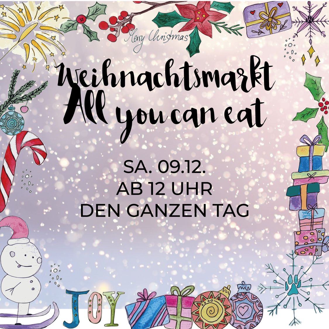 Weihnachtsmarkt - All you can eat