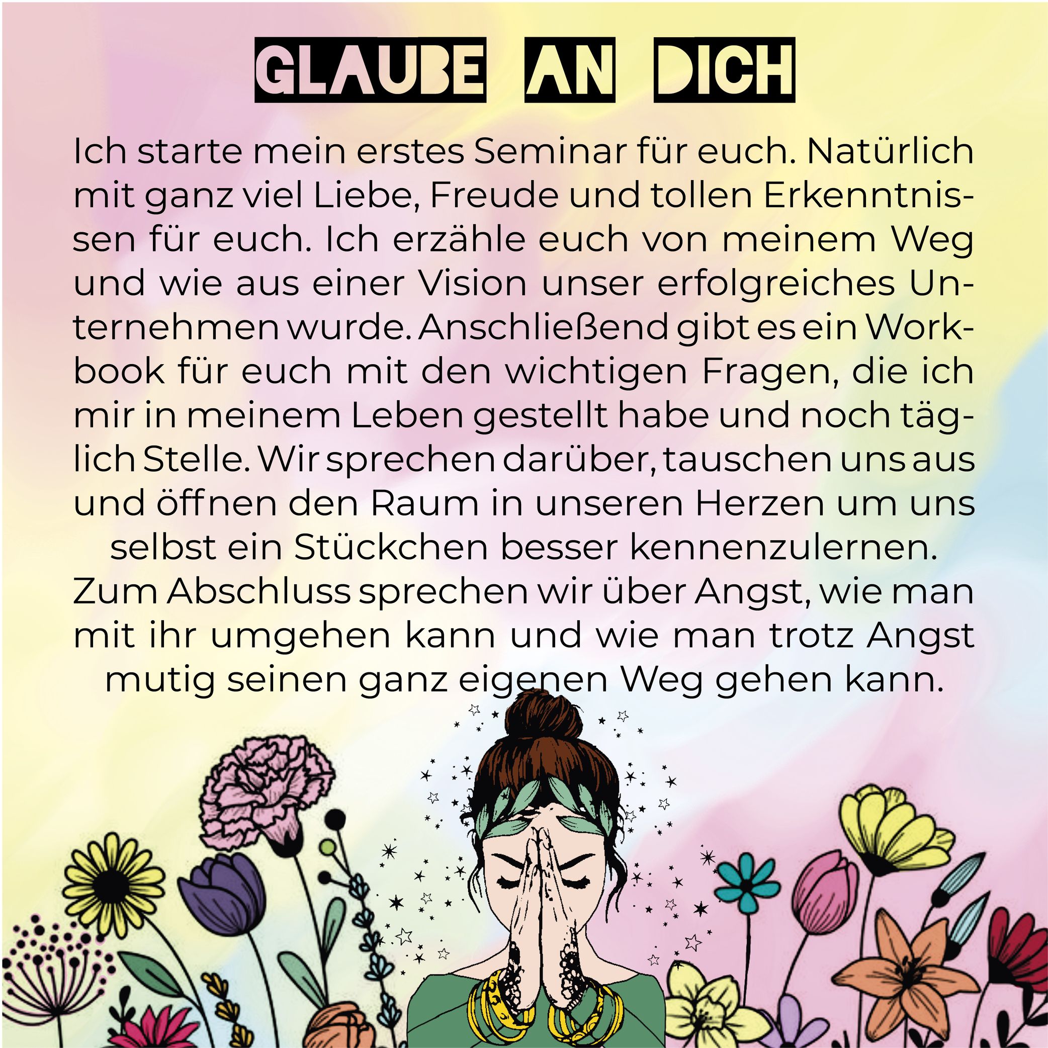 Seminar - Glaub an Dich