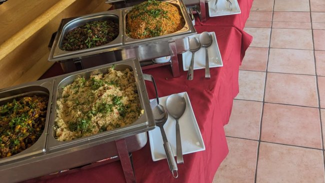 Mexikanisches Buffet all you can eat auf dem Campingplatz Haumühle in Simmertal im Hunsrück