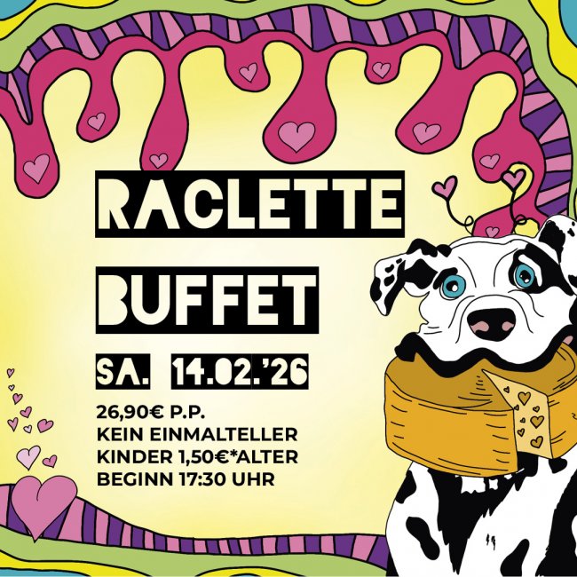 Raclette Buffet Campingplatz Haumühle Hunsrück Simmertal