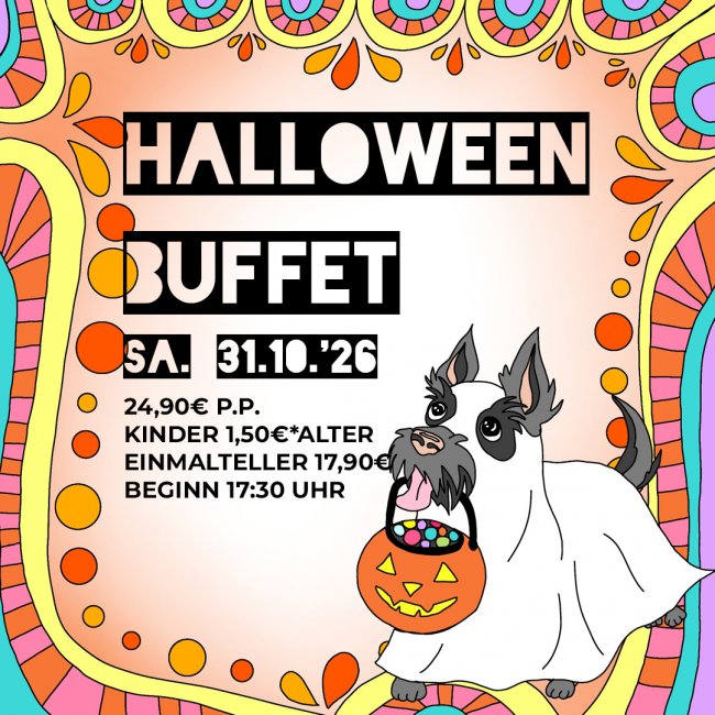 Halloween Buffet Campingplatz Haumühle Hunsrück Simmertal