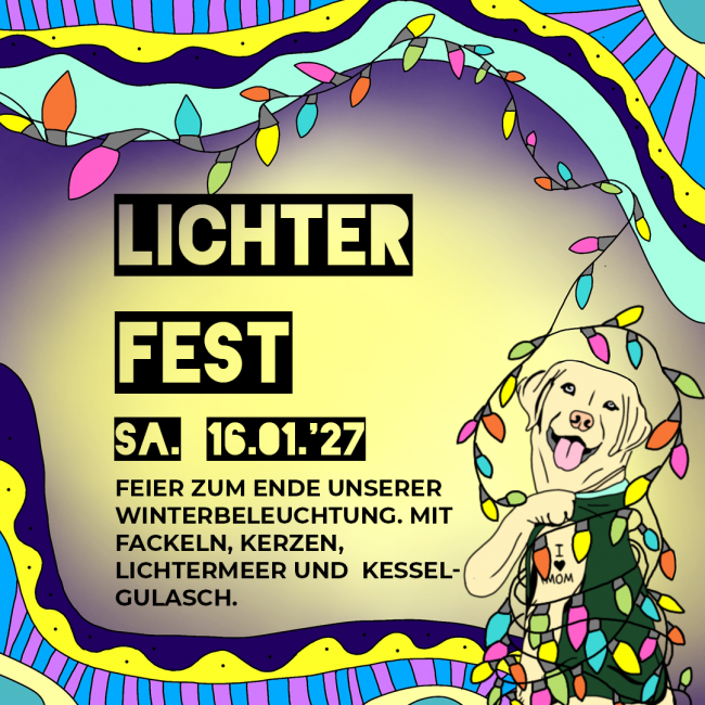 Lichterfest auf der Haumühle