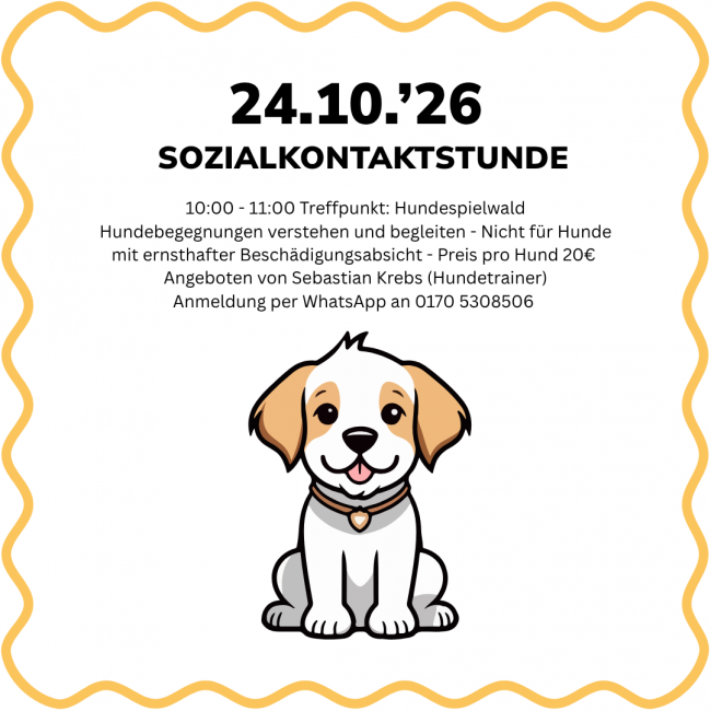 Sozialkontaktstunde auf dem Campingplatz Haumühle